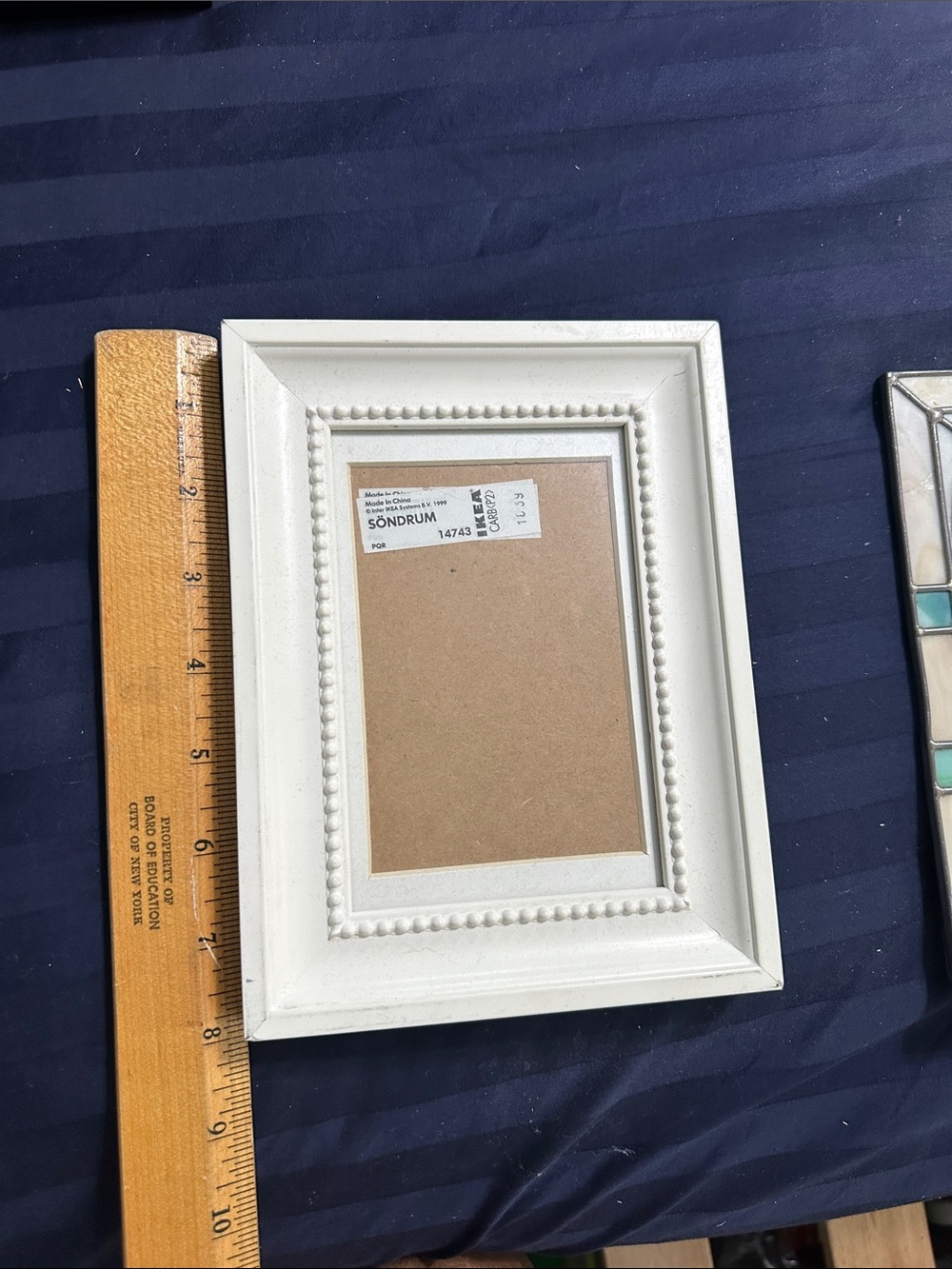 White Decorative Photo Frame